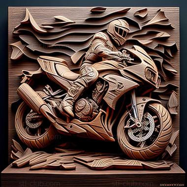 3D модель Suzuki GSF 600 Bandit (STL)